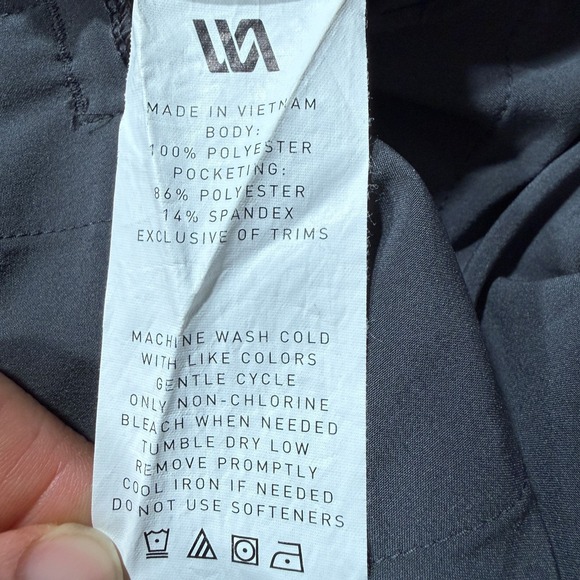 VRST Pants Mens 32x32 Gray Limitless 4-Way Stretch 5 Pocket Straight Fit - Picture 11 of 13